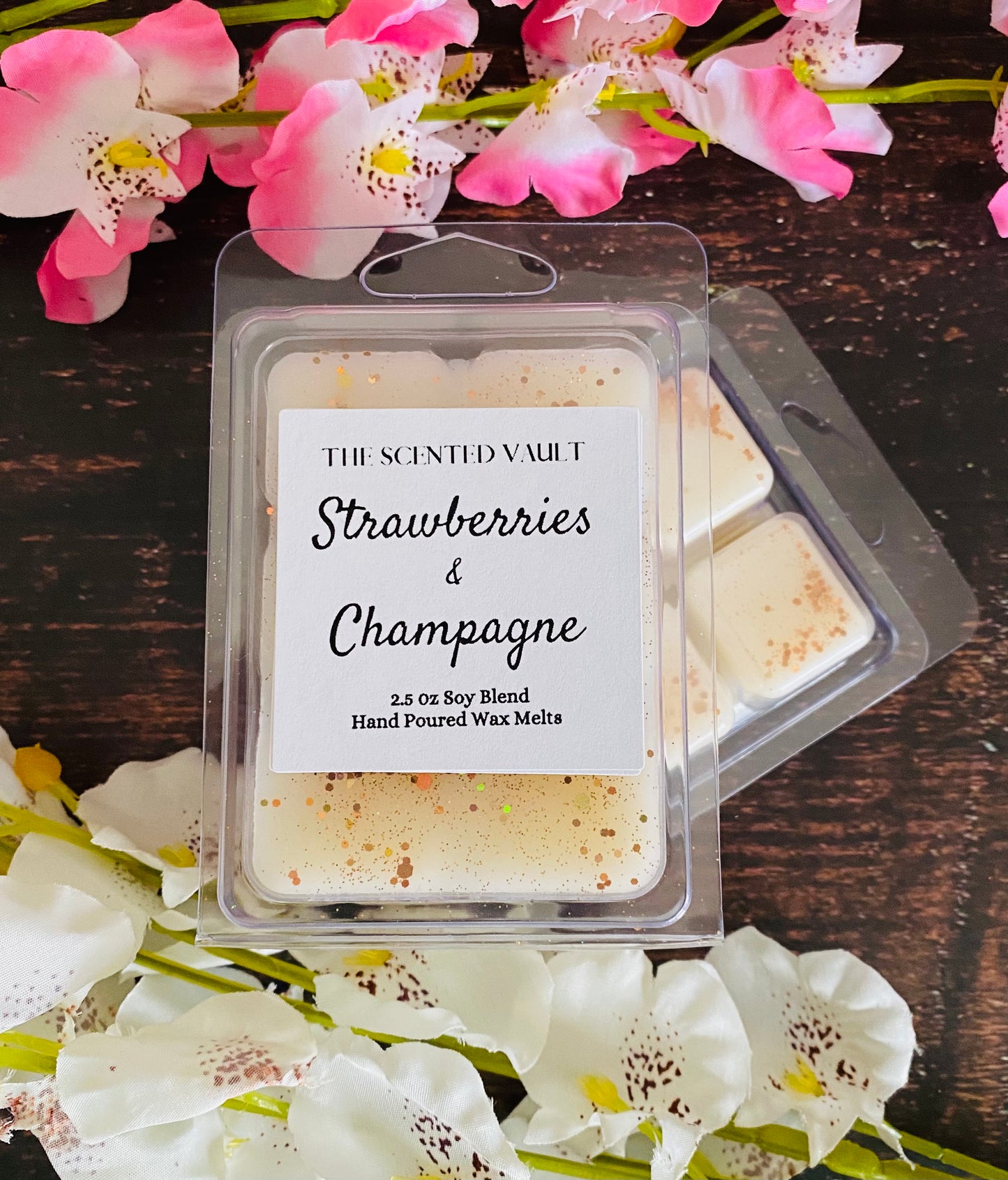 Wax Melt Strawberries and Champagne