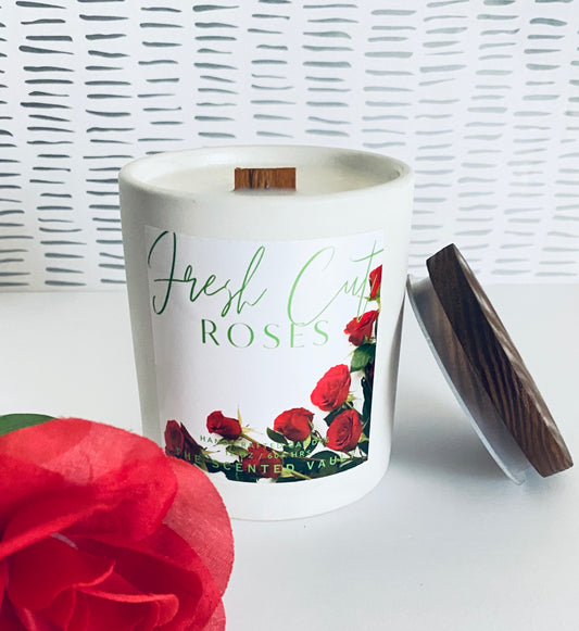 Fresh Cut Roses Scented Candle