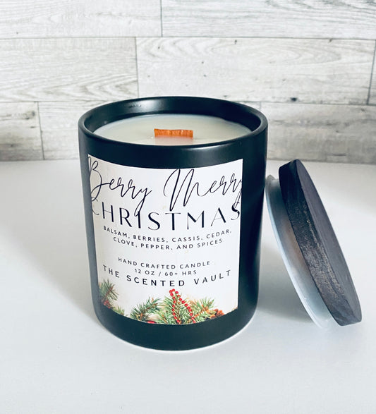 Berry Merry Christmas Scented Candle