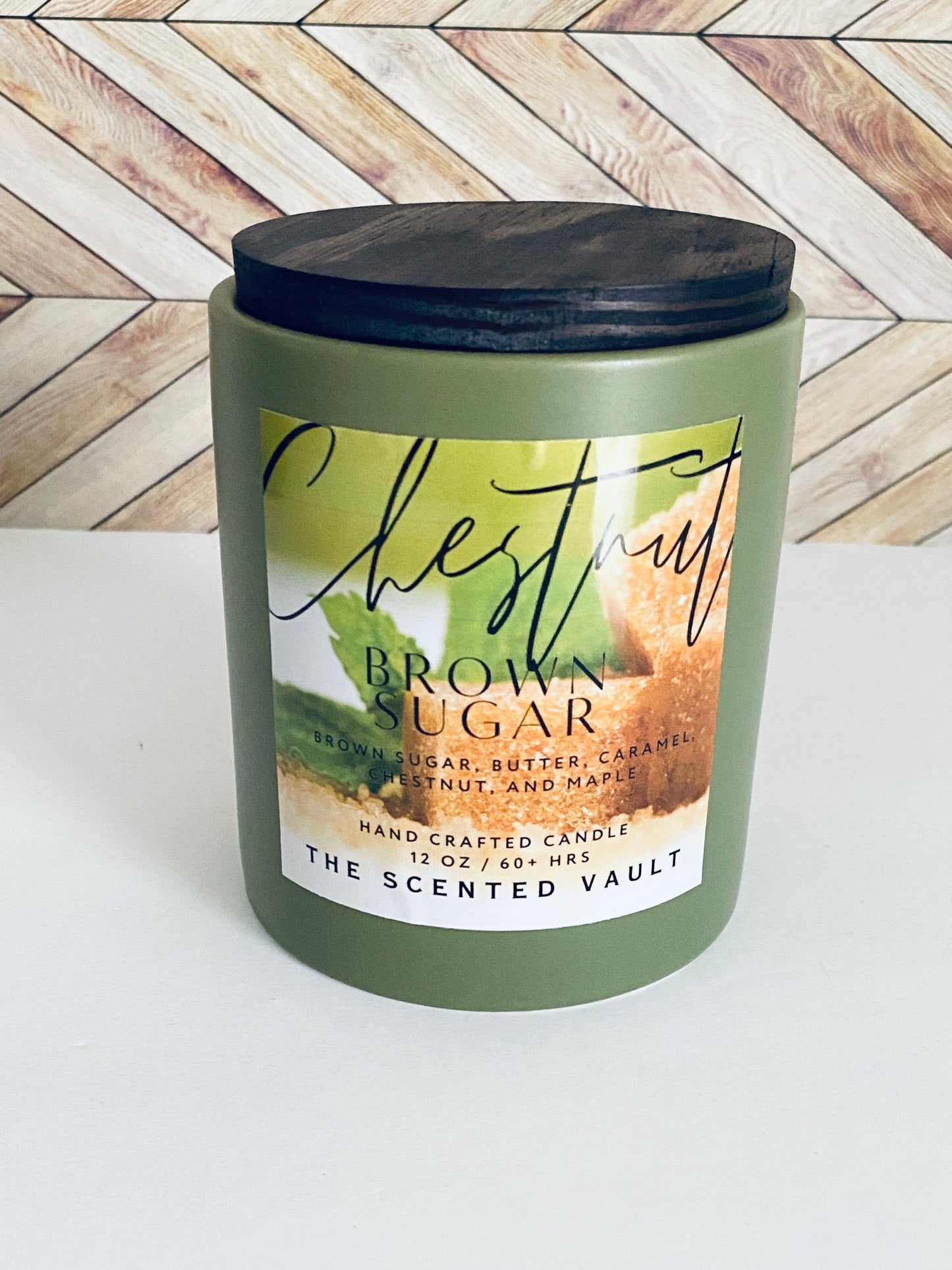 Chestnut Brown Sugar Scented Candle