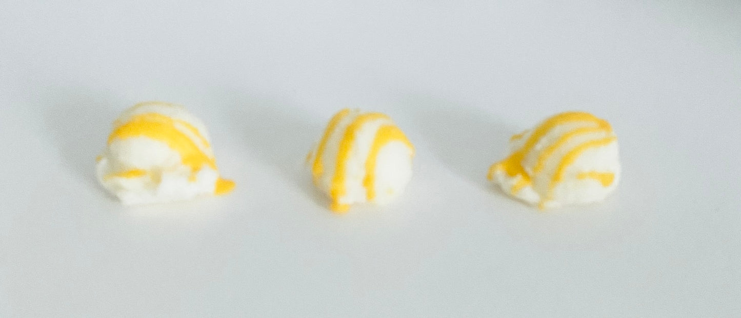Orange Sherbet Scented Mini Ice Cream Scoop Wax Melt