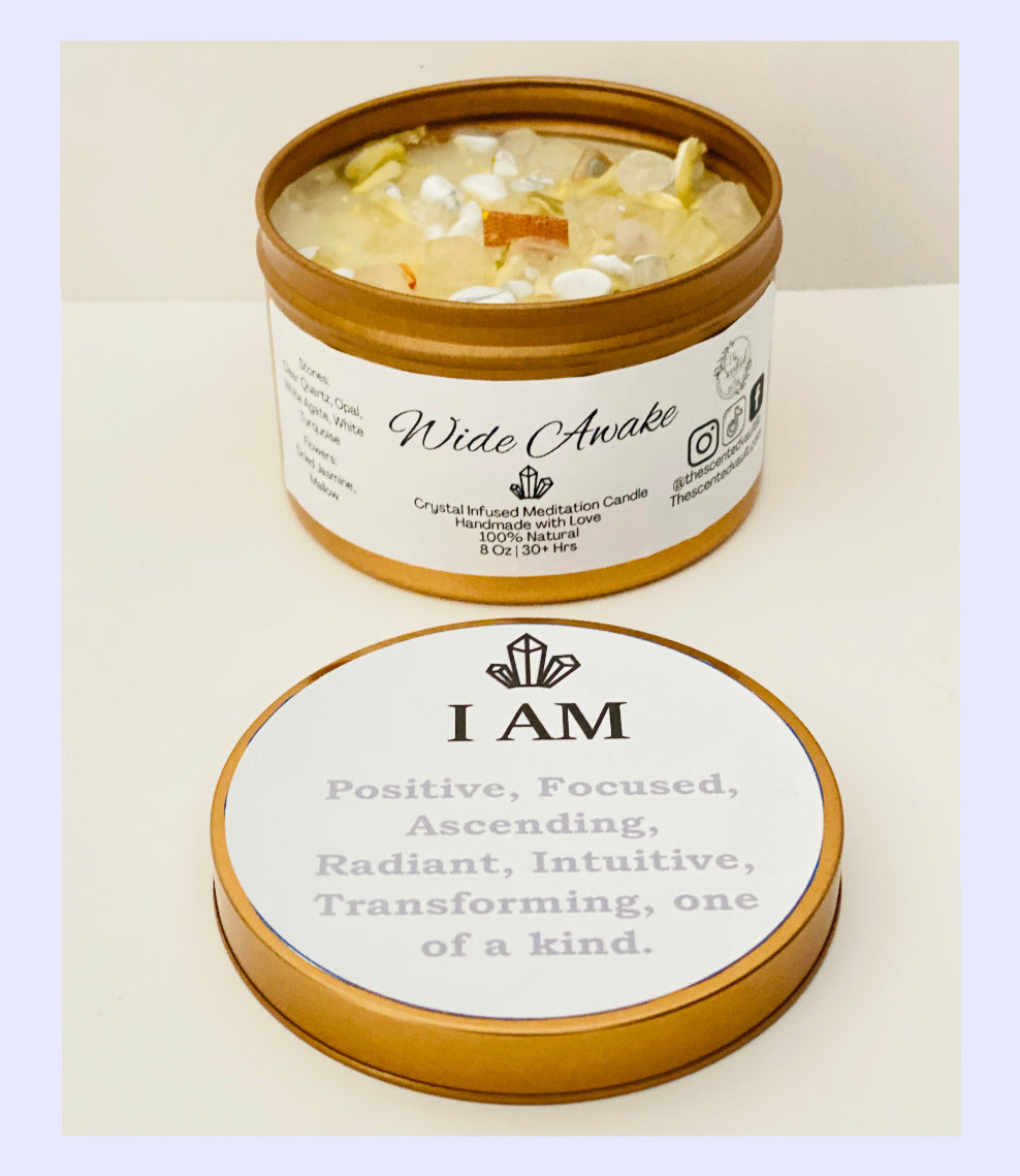 Affirmation Candle- Cleansing and Clarity