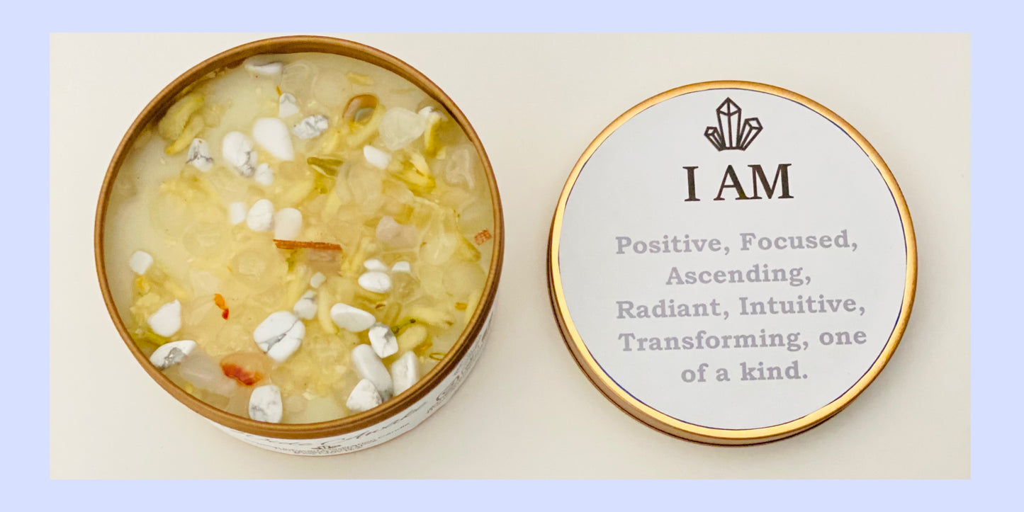 Affirmation Candle- Cleansing and Clarity